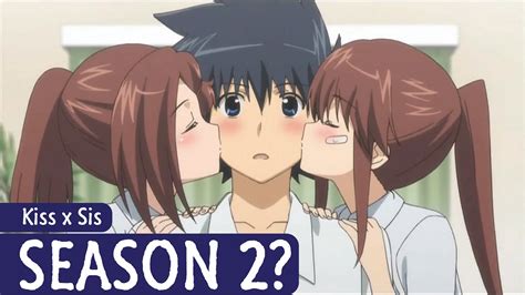 kissxsis nude|Kiss x Sis Fanservice Compilation 